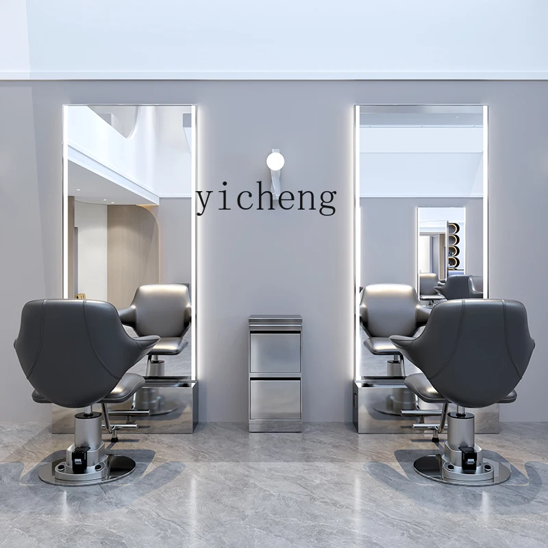 

Double-sided floor mirror hair salon mirror new hair salon special barber shop mirror