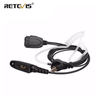 Retevis EAM004 Walkie Talkie Earpiece Ham Radio Headset Air Acoustic Tube for Retevis RT82/RT87/RT83/RT29/Ailunce HD1 TYT MD2017