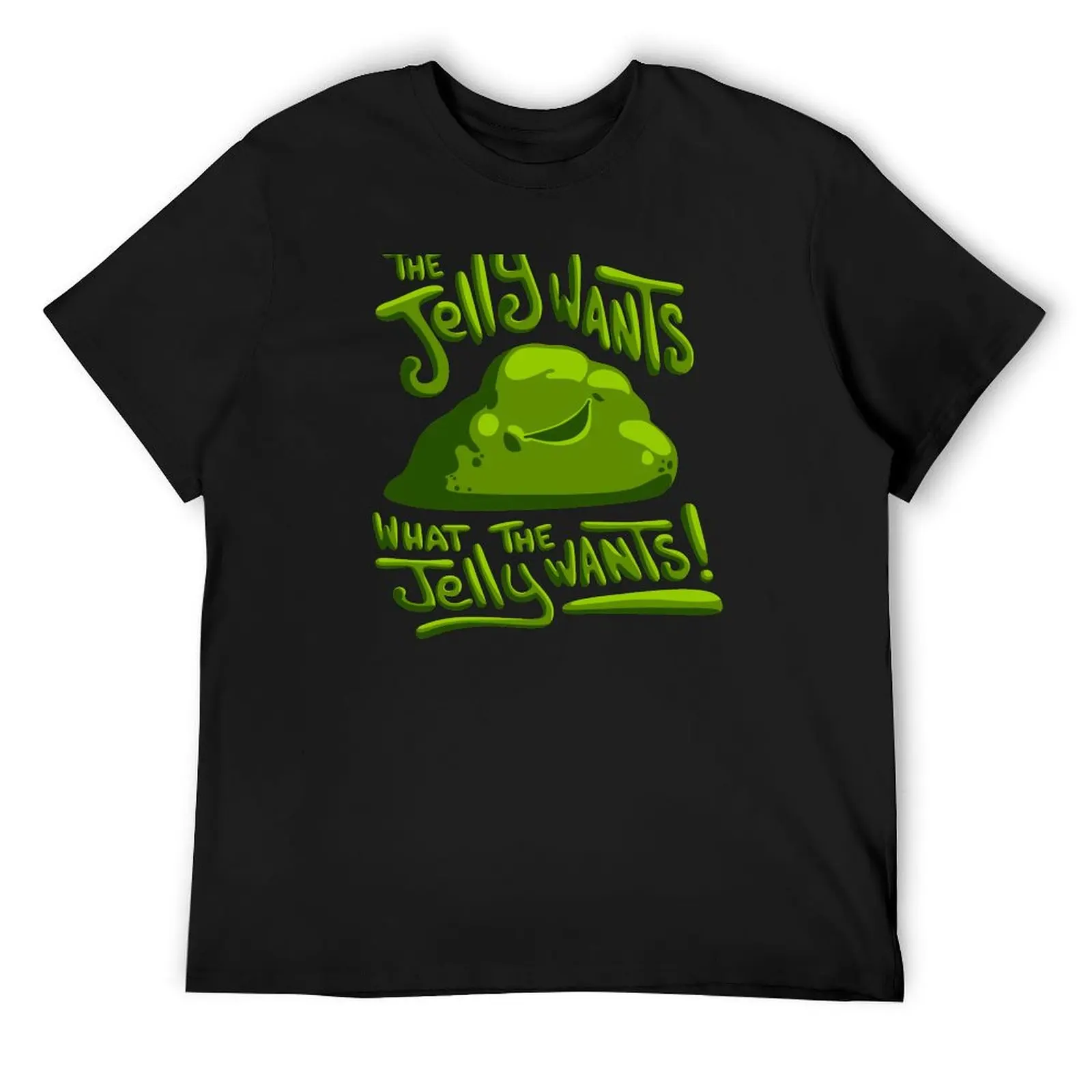 The jelly wants... T-Shirt Short sleeve tee plus size clothes sweat fitted t shirts for men