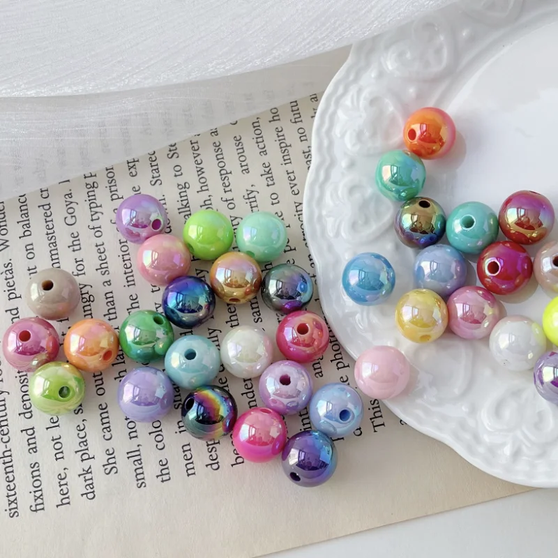 Accessories 13mm Colorful Shell Beads DIY Accessories Mobile Phone Chain Package Car Hanging Materials Wholesale Z7