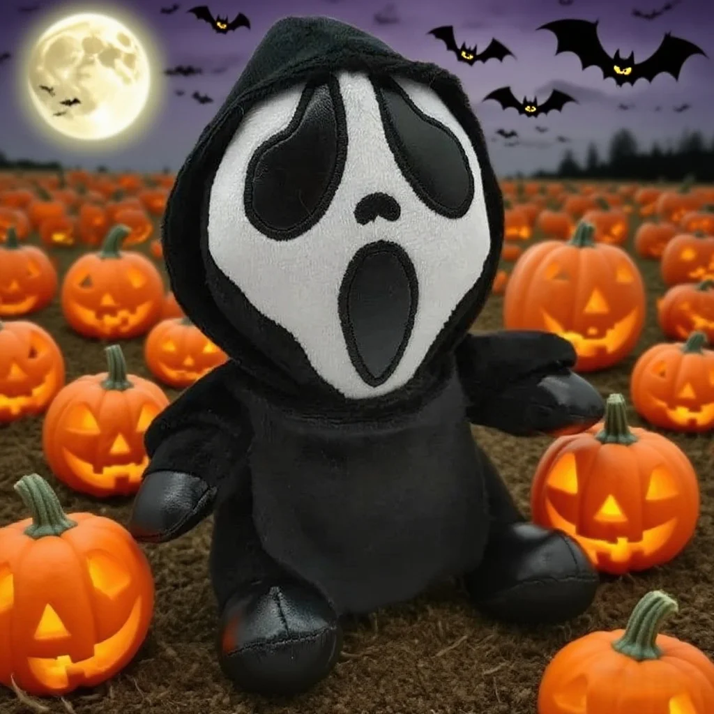 17-25CM Jack Skellington muñeco de peluche juguetes el pesadilla antes de Navidad juguetes de peluche suaves para niños regalos de Halloween/*-