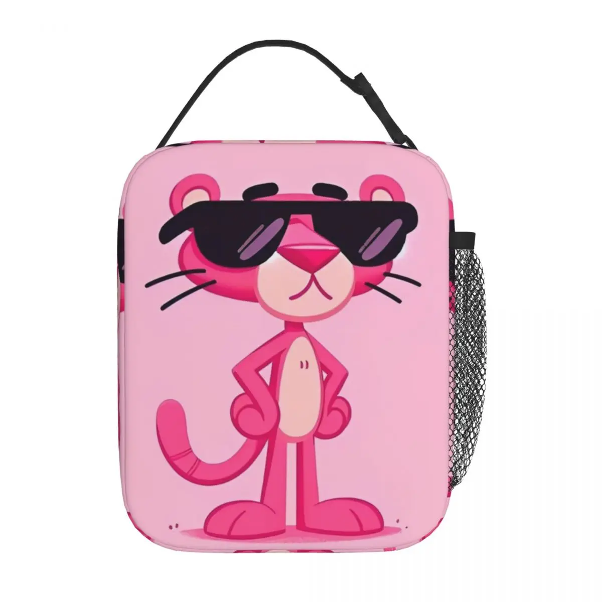 Pink Panther Sunglasses Insulated Lunch Bag Thermal Bag  Lunch Container Leakproof Tote Lunch Box Bento Pouch Work Picnic