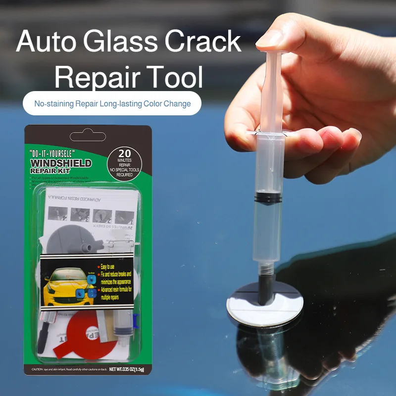 Car front windshield repair liquid seamless crack crack repair liquid car special scratch reducing agent glass repair liquid