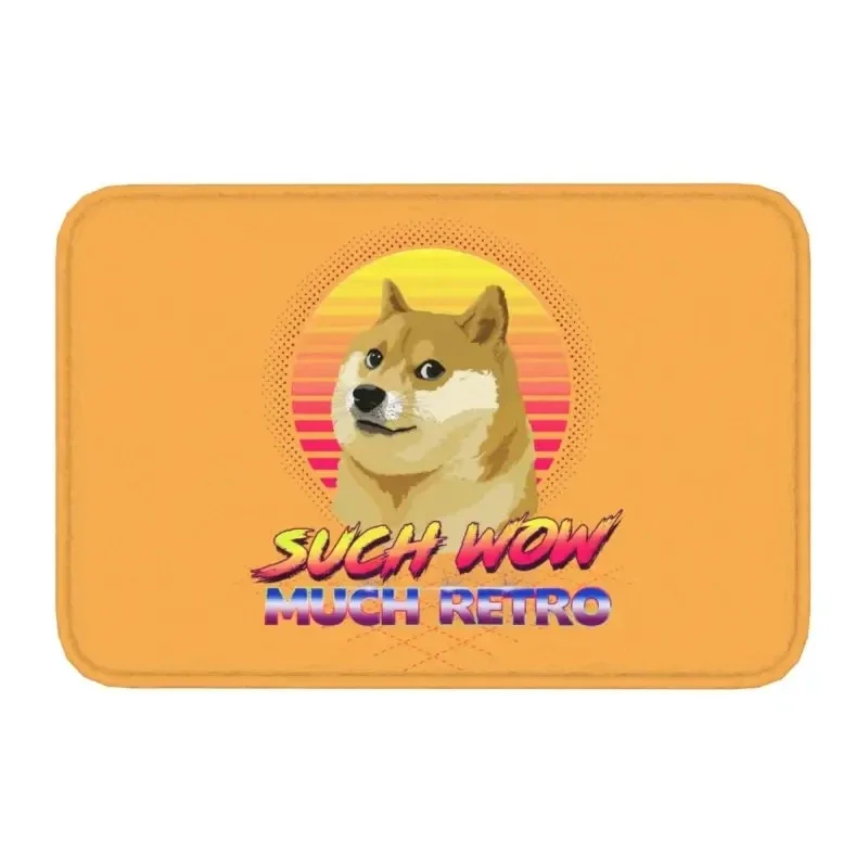 لطيف الكلب ممسحة Cheems نمط السجاد غرفة الديكور الحمام غرفة المعيشة المضادة للانزلاق البساط ديكور المنزل #3