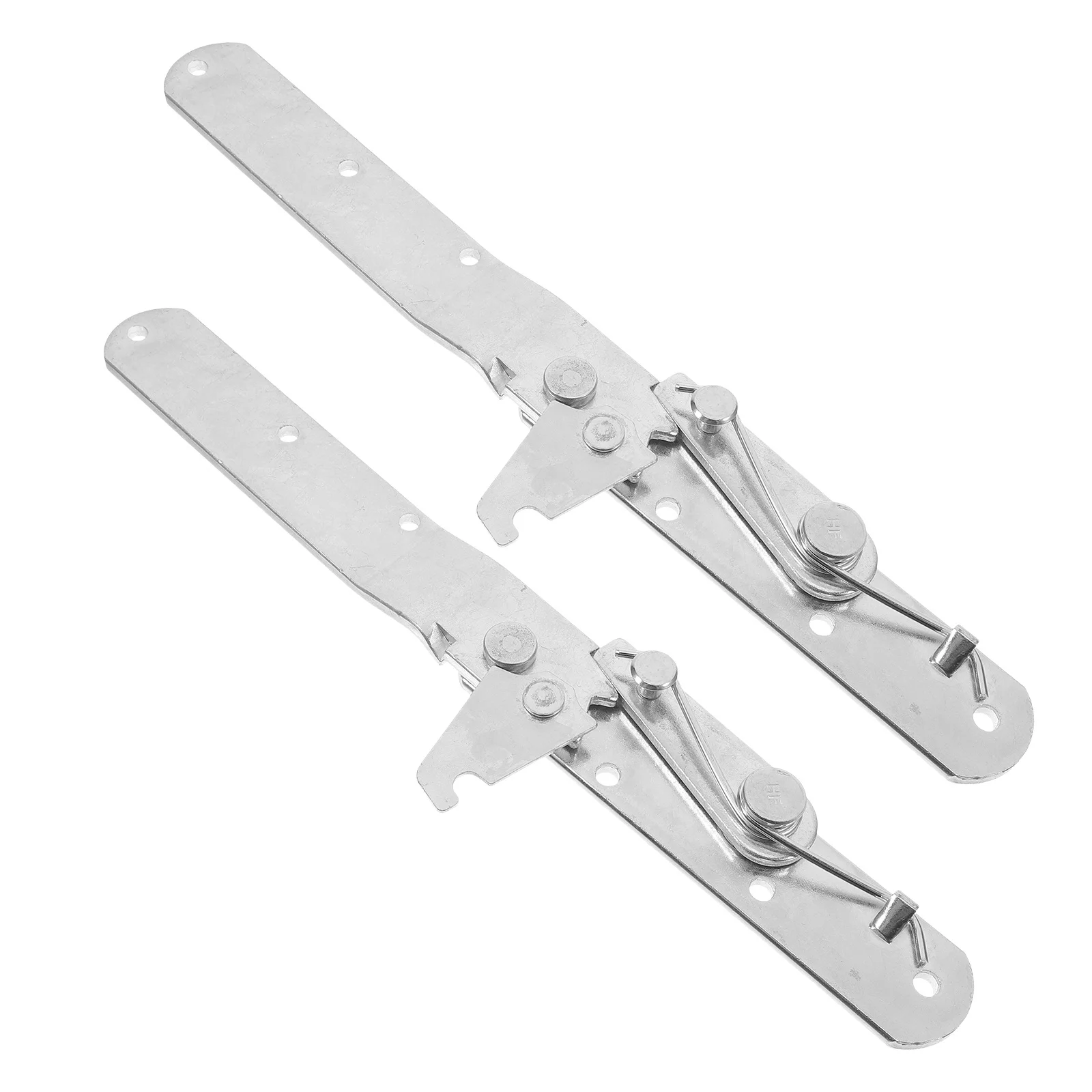 

2Pcs Folding Hinges for Sofa Backrest Adjustable Angle Heavy Duty Furniture Hinge with Spring Mechanism Silver Noise Reduction