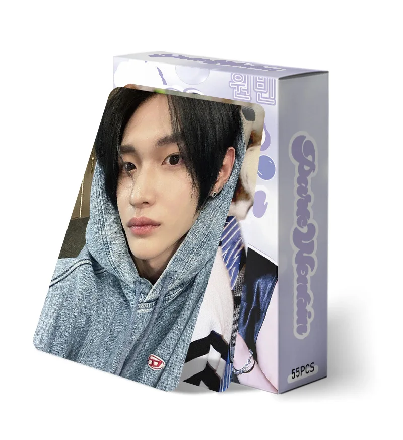 Imagem -02 - Cartão Riize Idol Boy Lomo Novo Álbum Wonbin Impressão hd Photocard Cartões de Impressão Fotográfica Presentes da Coleção de Fãs Alta Qualidade 55 Pcs por Conjunto