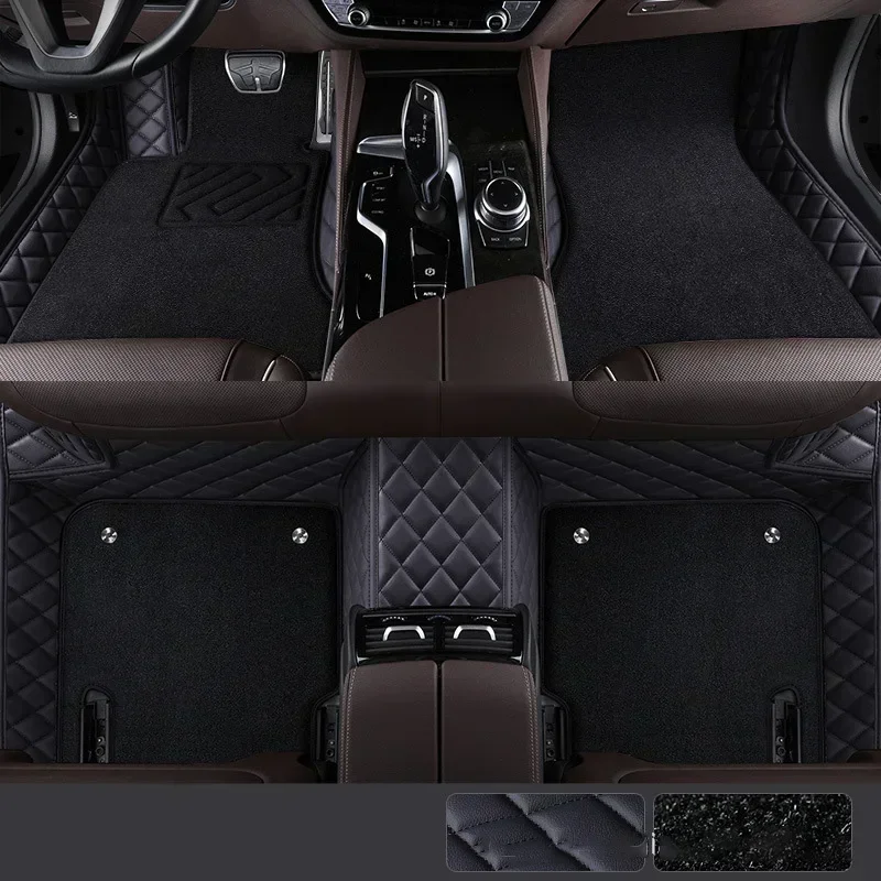 Hot Ssle 3D 5D Custom Fully Covered Luxury Car Floor Protection Mat Anti-Slip Wear-Resistant Soft Car Foot Mat