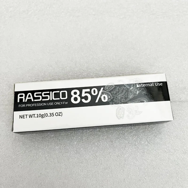 

ORIGINAL 85% RASSICO Black Tattoo Cream Before Permanent Makeup Microblading Eyebrow Lips 10g