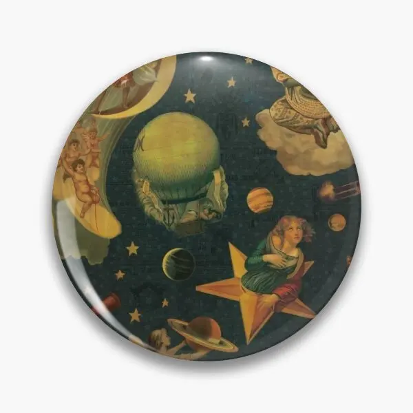 Smashing Pumpkins Mellon Collie And Th  Soft Button Pin Collar Creative Women Badge Funny Clothes Fashion Brooch Gift Decor Cute