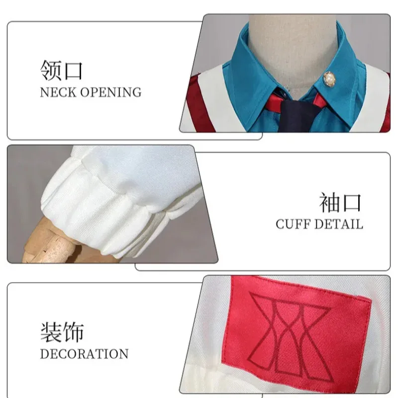 อะนิเมะคอสเพลย์ Amate Yuzuriha Jk ชุดสตรีวิกผมฮาโลวีน Carnival Party G Quarks เครื่องแต่งกายที่กําหนดเอง