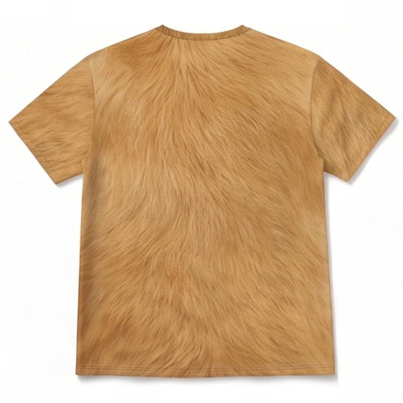 Personality Golden Retriever Pattern T Shirt Free Custom Made Name Number Logo Team T-shirt Nation Flag Country Photo Clothes