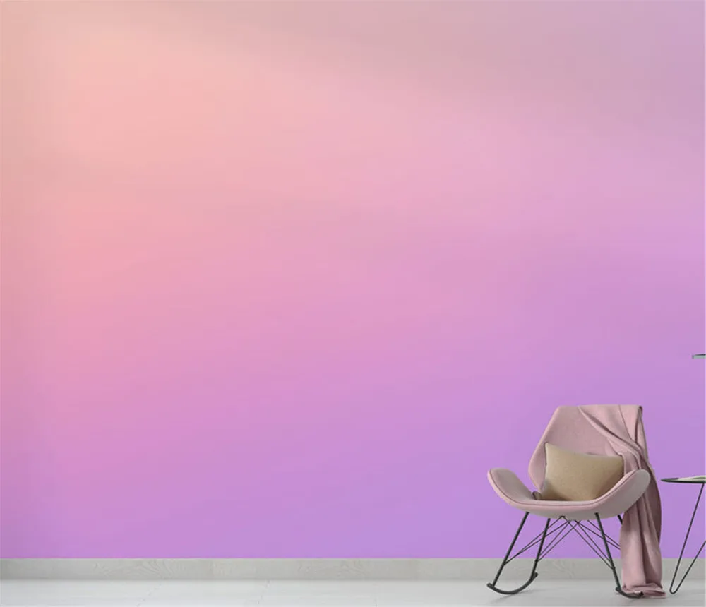 

XUEsuПобои на заказ с градиентными теплыми тонами и простым однотонным фоном