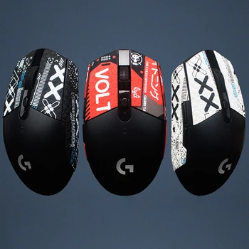 Logitech G102 G304 무선 마우스 그립 테이프, 스케이트 핸드메이드 스티커 미끄럼 방지 땀 흡수 