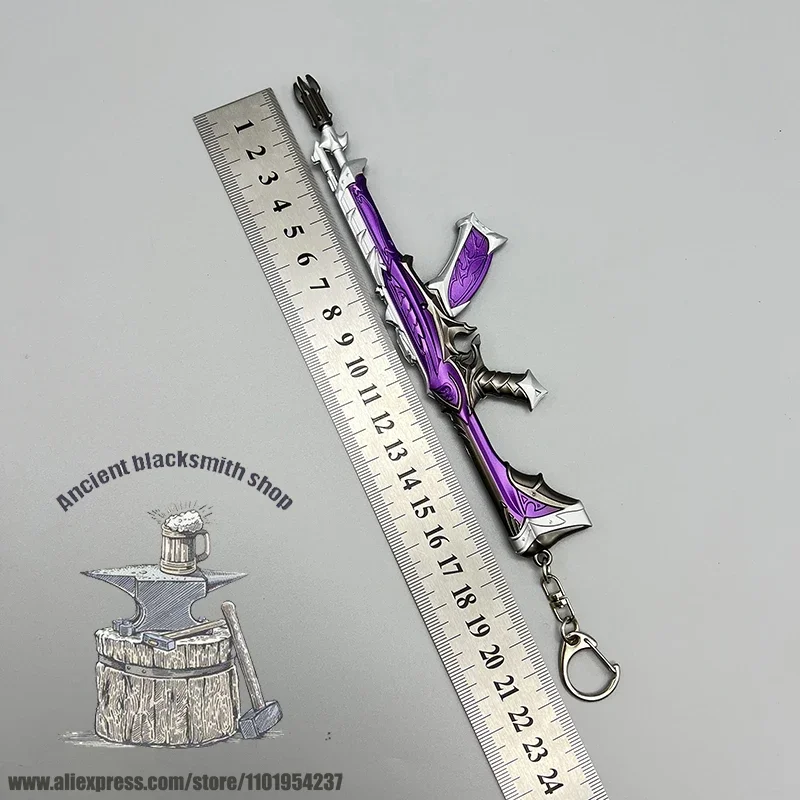 18 cm Valorant-Spiel-Replik, Reaver-Kollektion, Vandalengewehre, Metal Gear-Waffenmodell, Sammlerstück, Desktop-Dekoration, Geschenk, Spielzeug für Jungen, Dropshipping, Großhandel, heißer Verkauf, Geschenke, Neuankömm – Detail 10