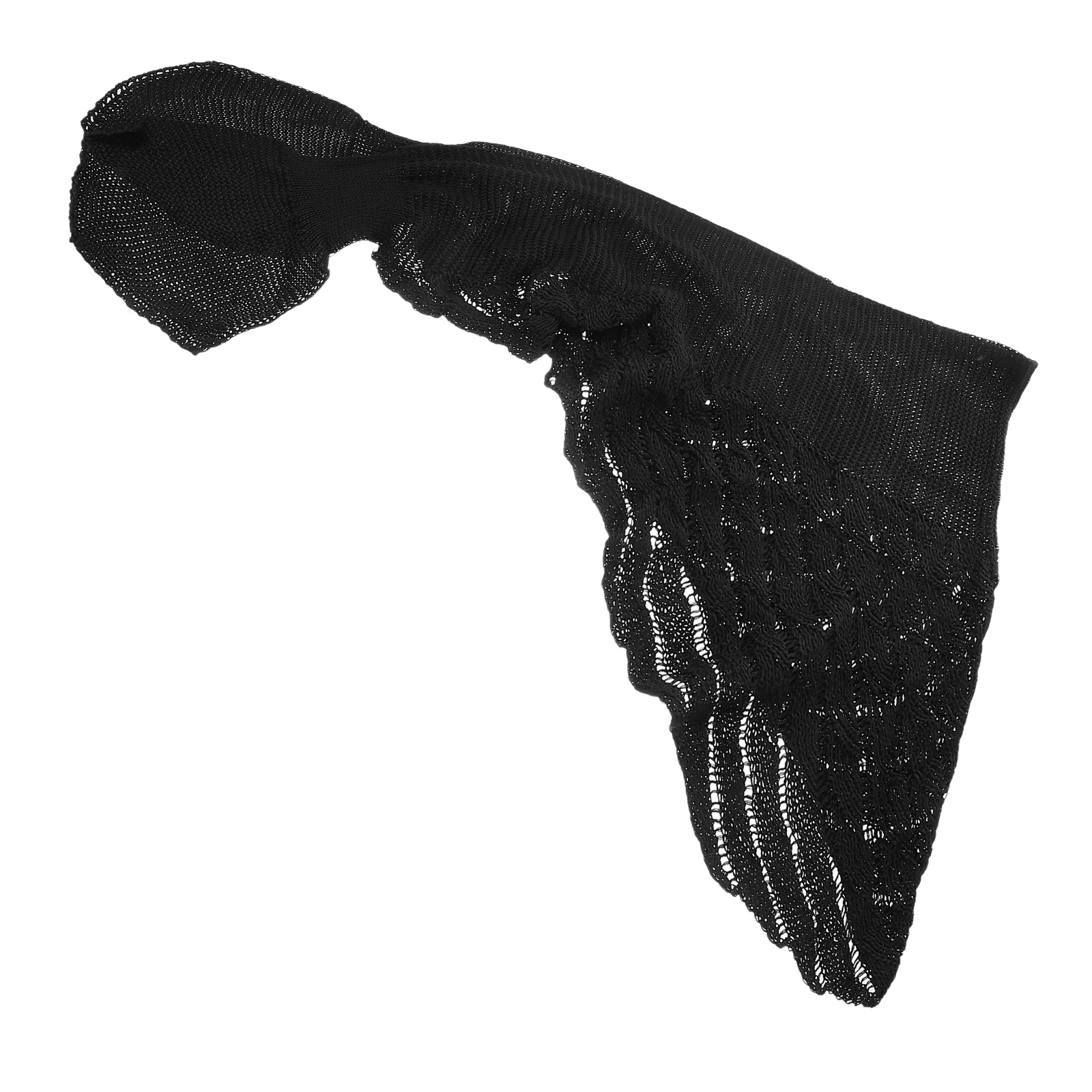 

1PC Knitted Vest Hollow Design Women Shawl Wrap Neck Warmer Fake Collar Lightweight Scarf Spring Autumn Hollow Shawl Wraps Fake
