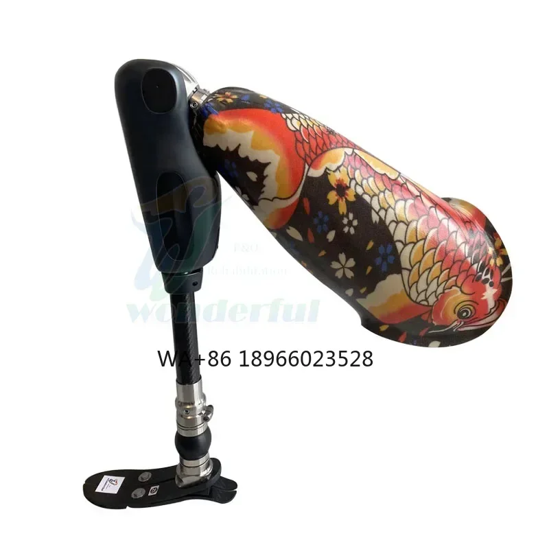 Articulations du genou avec système hydraulique, prothèses bioniques intelligentes, membres artificiels, jambes