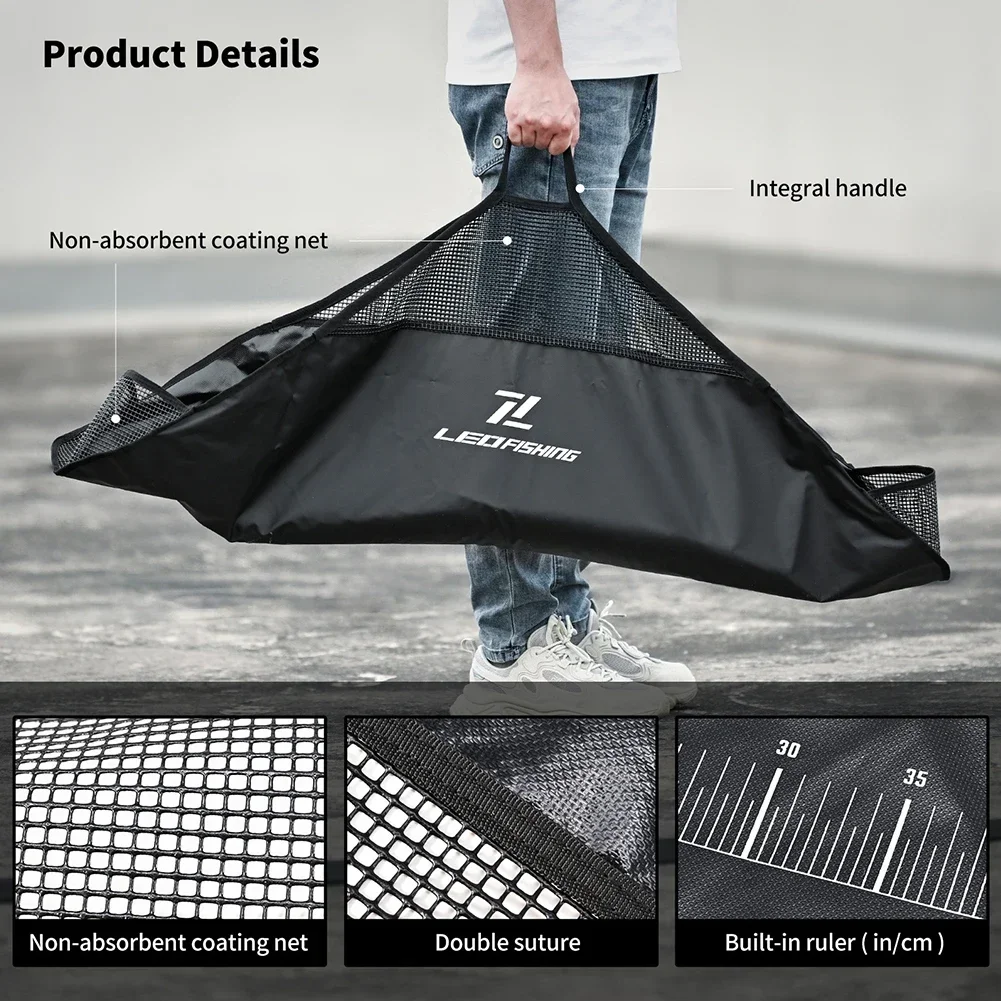 1pc Fishing Landing Mat Fishing Sling Bag Landing Mat Digital Scale Protector Travel Unhooking Mat Fish Weighing Bags Gears