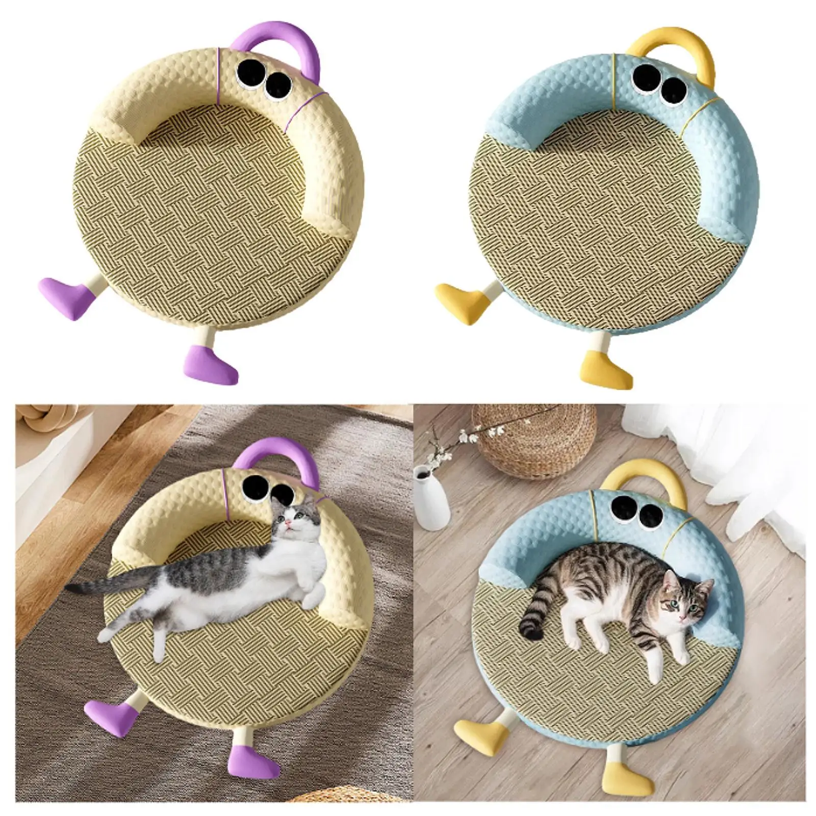 

Cat Cooling Mat Rest Mats Breathable Cat Sleeping Bed for Dog Cats Puppy
