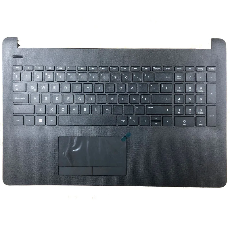 Latin laptop keyboard for HP 15-BS 15-BW 15-BS015DX 15-bs573tx 15-bs007tx TPN-C129 LA keyboard with Palmrest Upper Cover