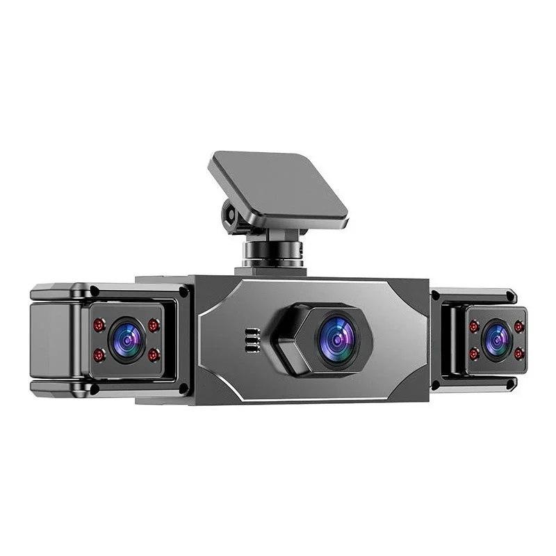 Driving recorder 4K ultra-clear four-recording panoramic 360-degree front, rear, left and right loop video