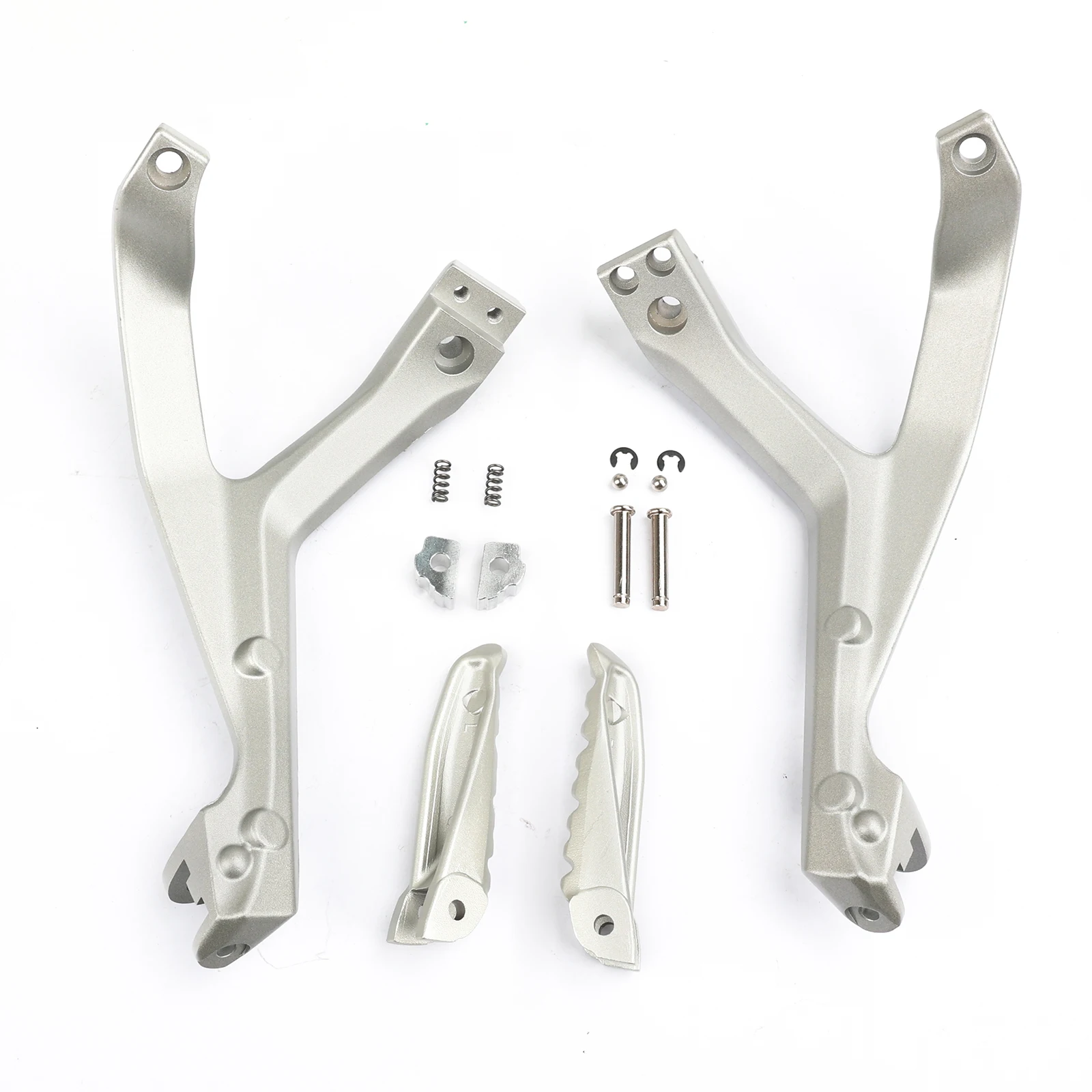 Motorcycle Accessories Rear Passenger Footrest Foot Pegs Bracket Set For Ducati 899/959/1199/1299 Panigale V2 Motorcycle Pedals