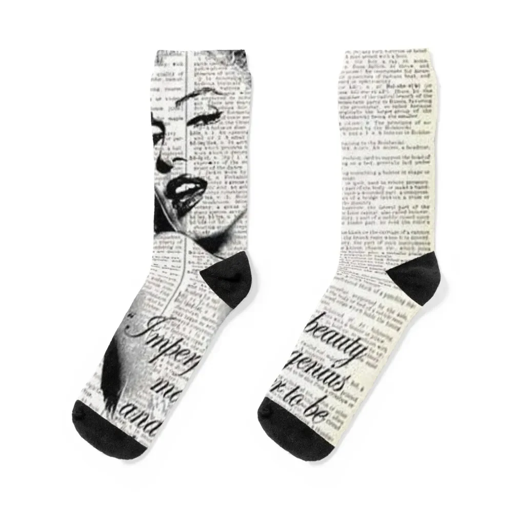 

Imperfection is beauty Socks halloween moving stockings Boy Socks Women's