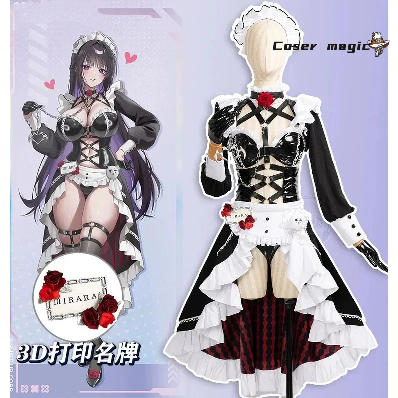 آلهة النصر: أزياء NIKKE Mihala التأثيرية أزياء كوس لعبة أنيمي زي حفلة الهالوين ملابس لعب الأدوار