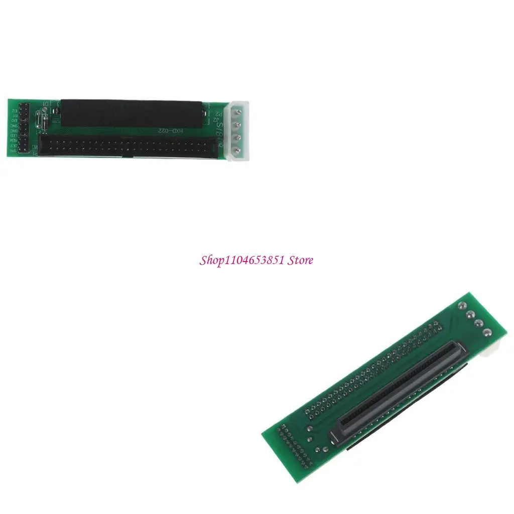 HDD SSD SCSI SCA 80 pines a 68 pines adaptador LVD-SE SCSI II/III