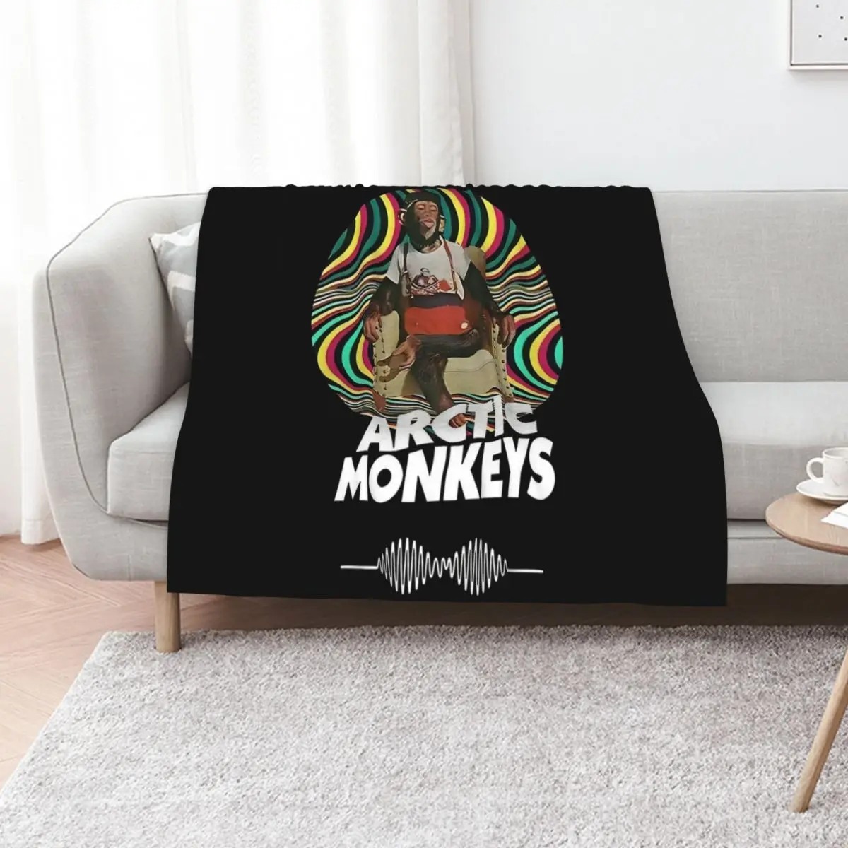 

ocean vintage art arctic monkeys miles turner, arctic monkeys seascape Throw Blanket decorative Soft Big Custom Kid'S Blankets