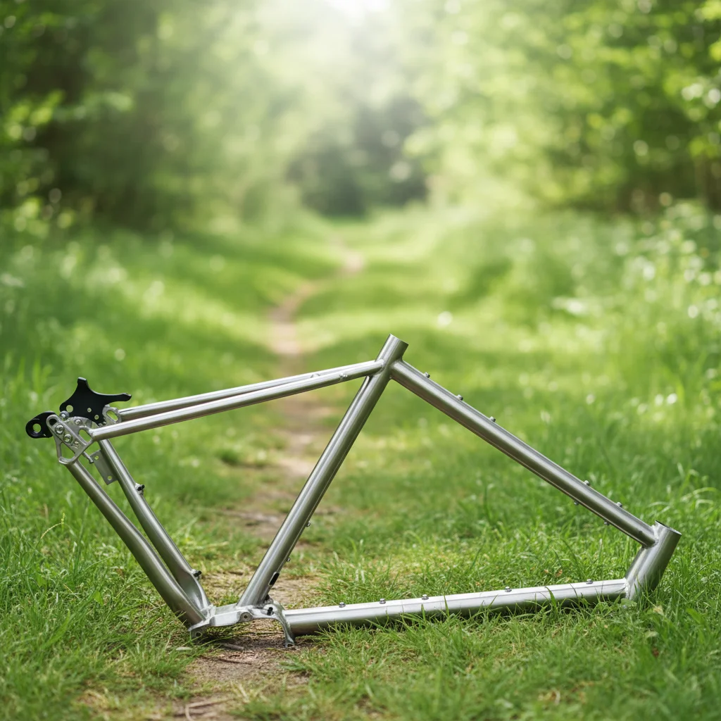 Pinion  Titanium Bike Frame with 18 Speed Internal Gearbox Bottom Bracket