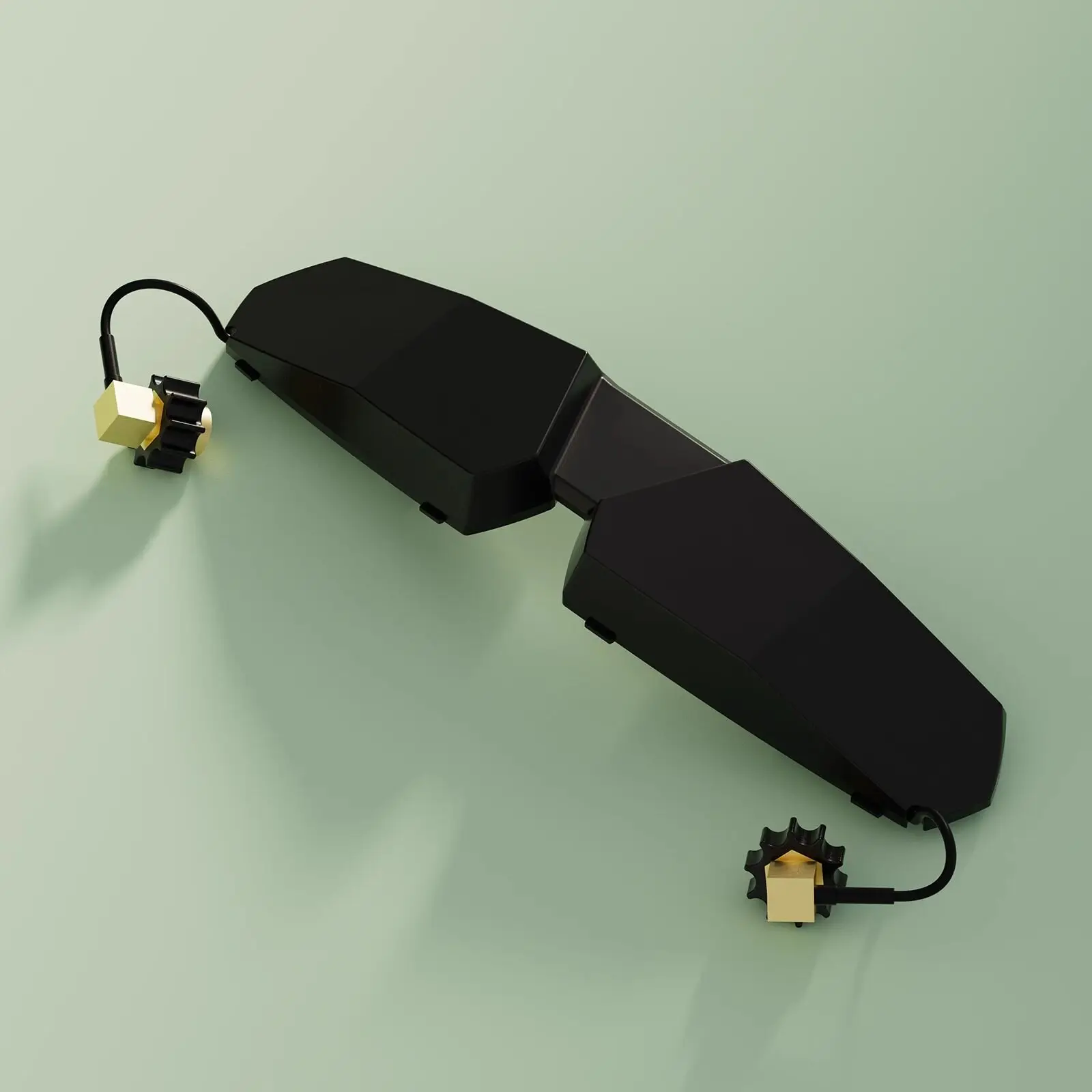 Walksnail Patch Antenna V2 With Integrated Mask For Avatar Goggles‑X, High‑Gain Upgrade FPV Goggle Antenna