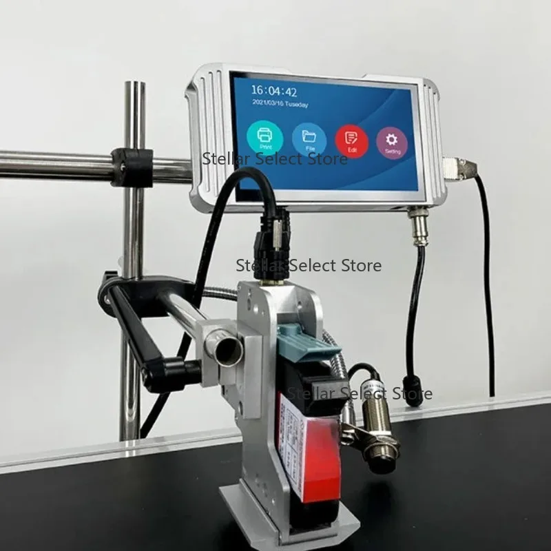 

Newest 12.7mm 50mm Variable Expire Date QR Code Series Number Automatic Online Coding Machine Batch Printing Inkjet Printer