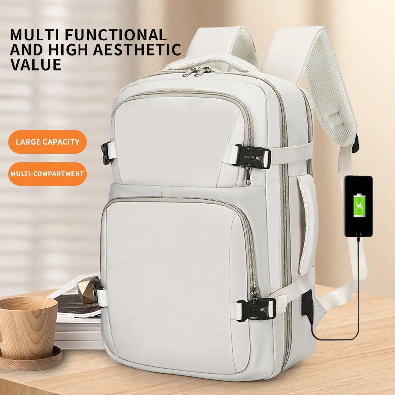 Large Capacity Business Travel Backpack，Computer Bag，Fashionable Backpack，Weekend carry-on backpack，Backpack for work notebook