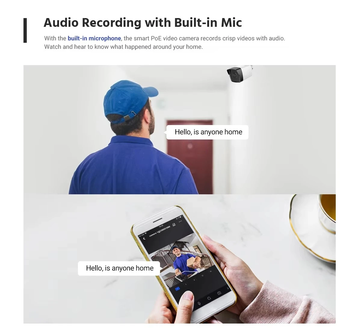 ANNKE 16CH 12MP نظام NVR احترافي 3K 5MP 8 قطعة IP POE ميكروفون صوت ذكي صناعي CCTV مع قرص 4t