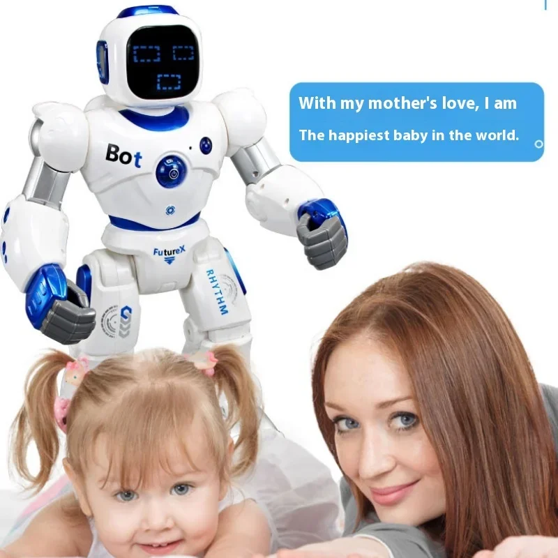 Intelligent Remote Control Robot Voice Dialogue Programming High-tech Electric Dancing Children\'s Toys Birthday Gift