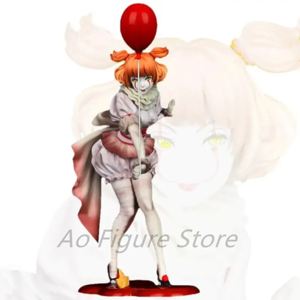 PVC Horror Bishoujo Statue IT Joker Action Figure Girl Style Chucky Figurine Model Toy Collections Gifts New