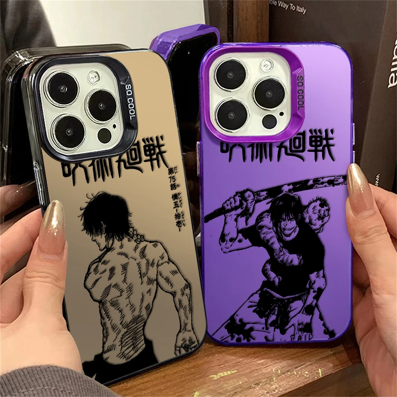 Jujutsu Kaisen Fushiguro Toji Phone Case for Xiaomi Redmi Note 7 8 9 9S 10 11 12 13 Pro Plus 4G 5G Anti Fall Matte Back Cover