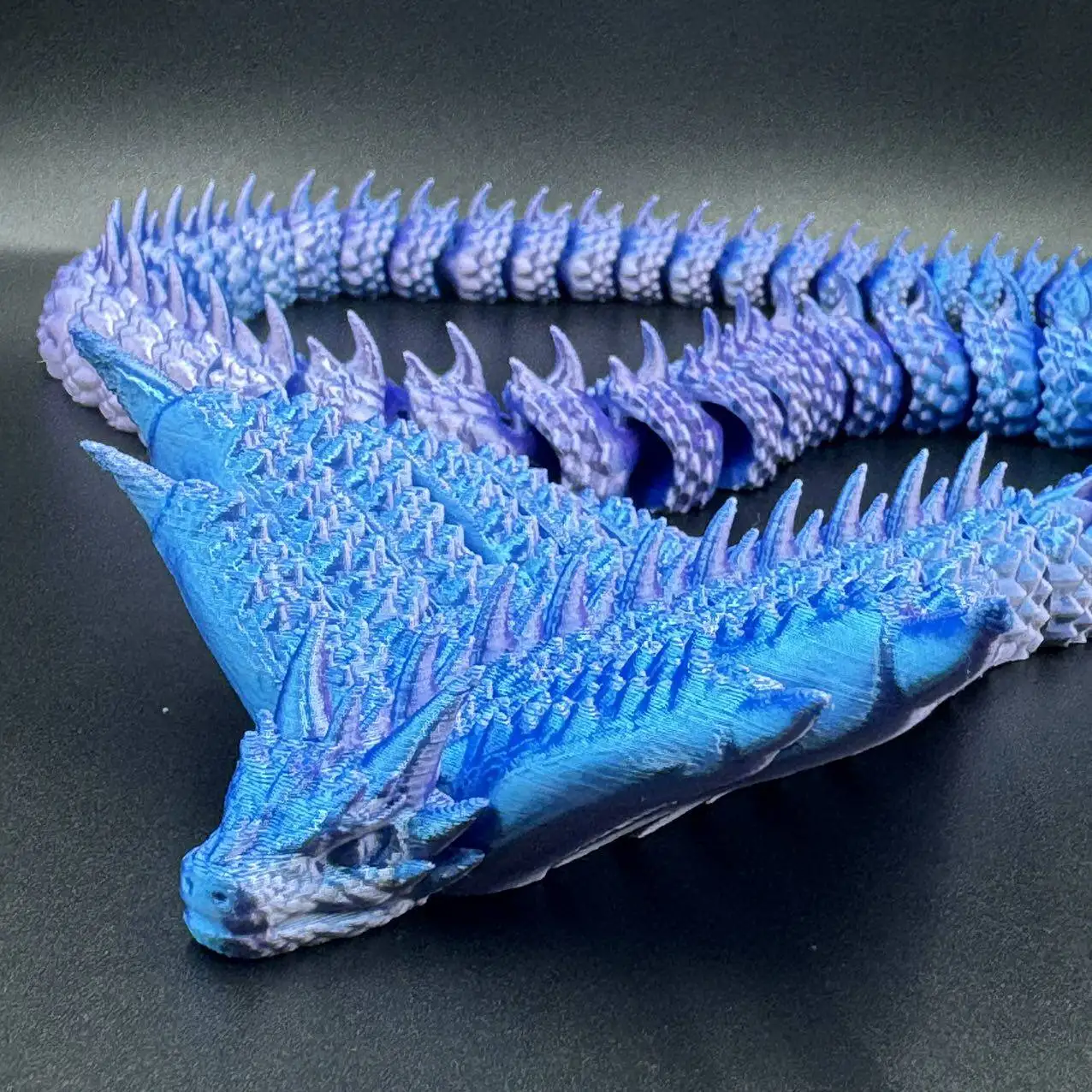 3D printed same style as the legendary fairy beast popular animal model decoration super realistic viral snake