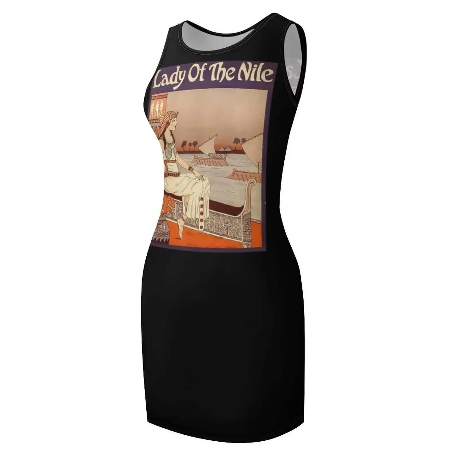 فستان صيفي نسائي عتيق بدون أكمام من مصر 2025 فستان نسائي فساتين عروس صيفية #4