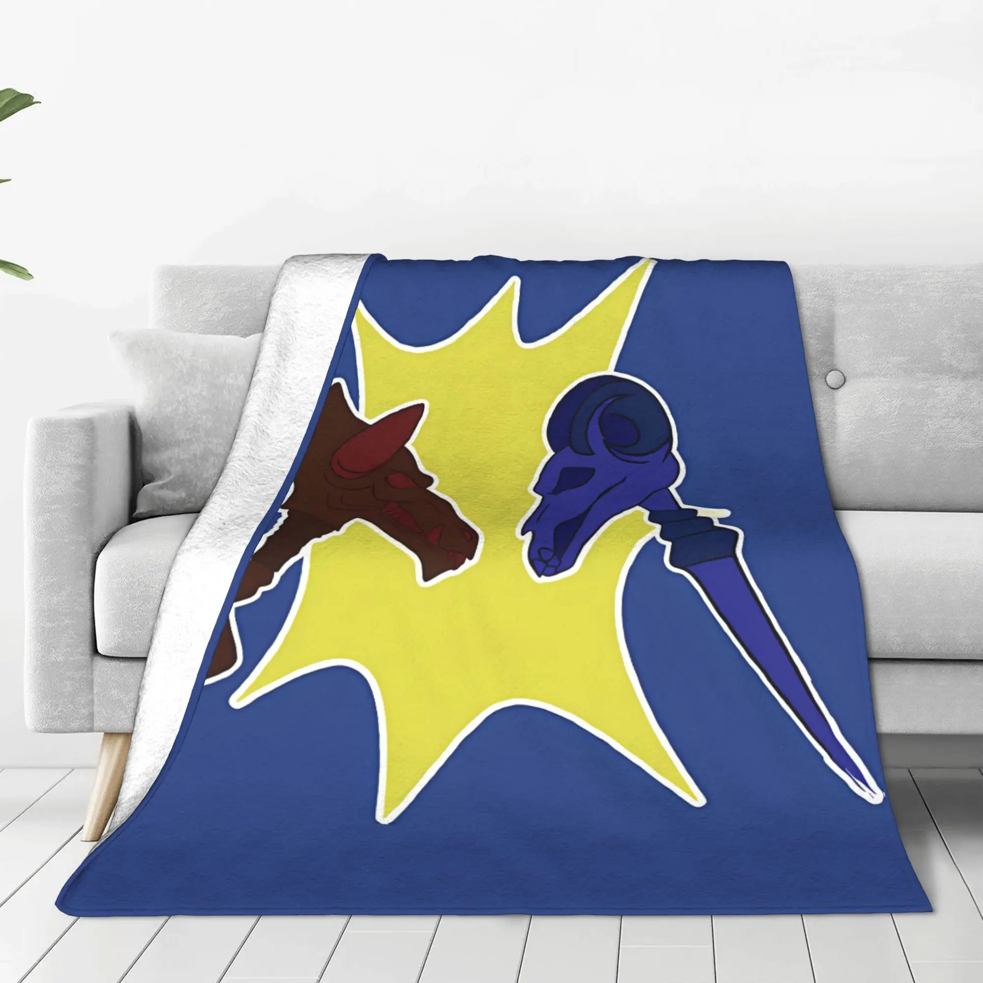 1PC Evil Staff Infection ThunderCats Home Room Decorations Winter Blankets For Adults Bedding Home Interior Sofa Knee