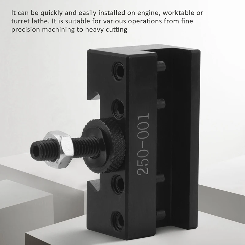 250-001 Cnc Lathe Tool Holder Quick Change Tool Post Cutter Holder Screw Kit Set Boring Bar Turning Facing Holder Wrench-A23R