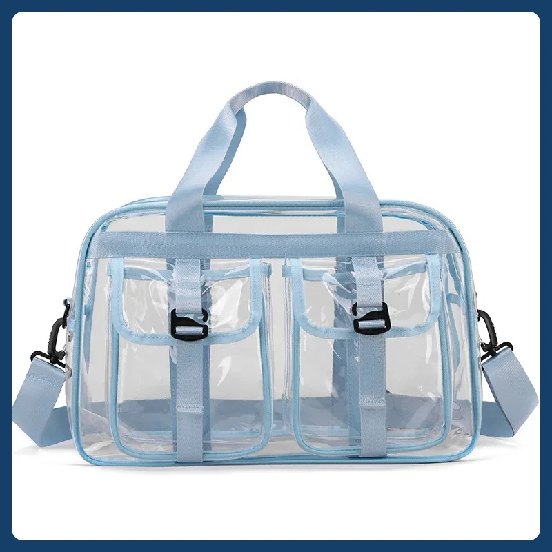 

Tattoo Storage Bag Accessories Transparent PVC Ladies Small Handbags Stadium Approved Women Clear Bag Fashion Waterproof Casual