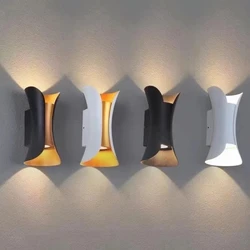 LED Wall Lamp 6W 10W Aluminum IP65 Waterproof Outdoor Wall Lights Garden Porch Modern Indoor Nordic Sconce Lamp Decor Lighting