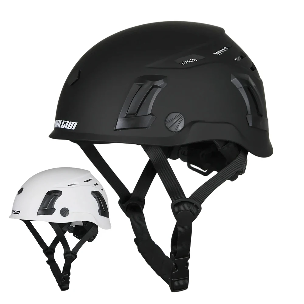 WALGUN ANSI Industrial Work Head Protection Rescue CR08Construction Safety Helmet With Goggles Visor High Quality ABS