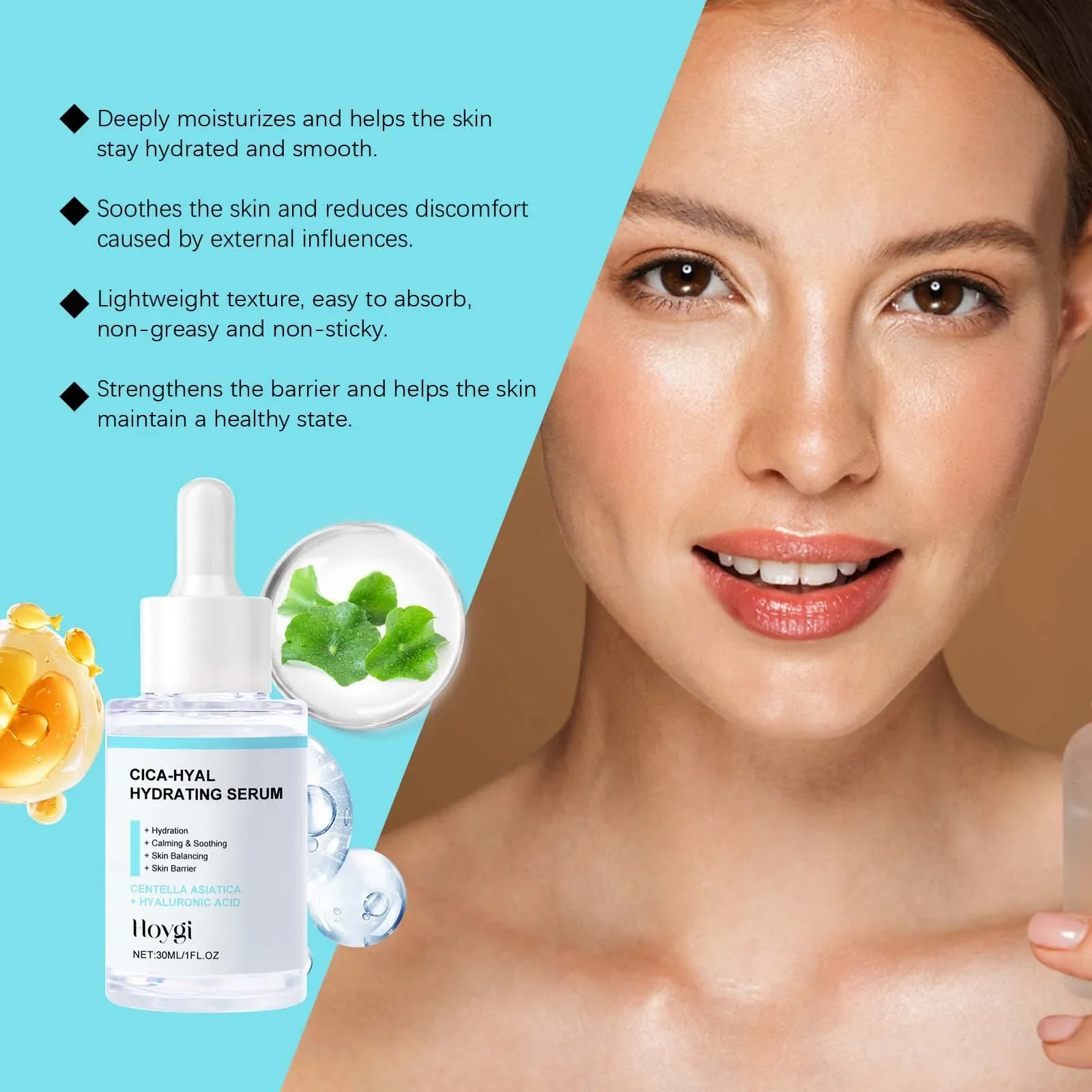 Hyaluronzuur Hydraterende Essentie Hydraterende en verzachtende huid Langdurige hydraterende en verlichtende droogheid Essentie