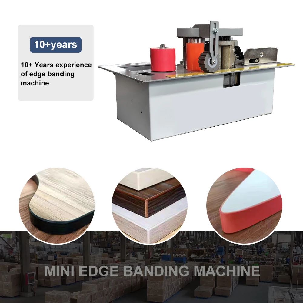 High Quality Professional Woodworking Edge Banding Machine Saw Table Curved Dual Purpose Mini Edge Banding Machine