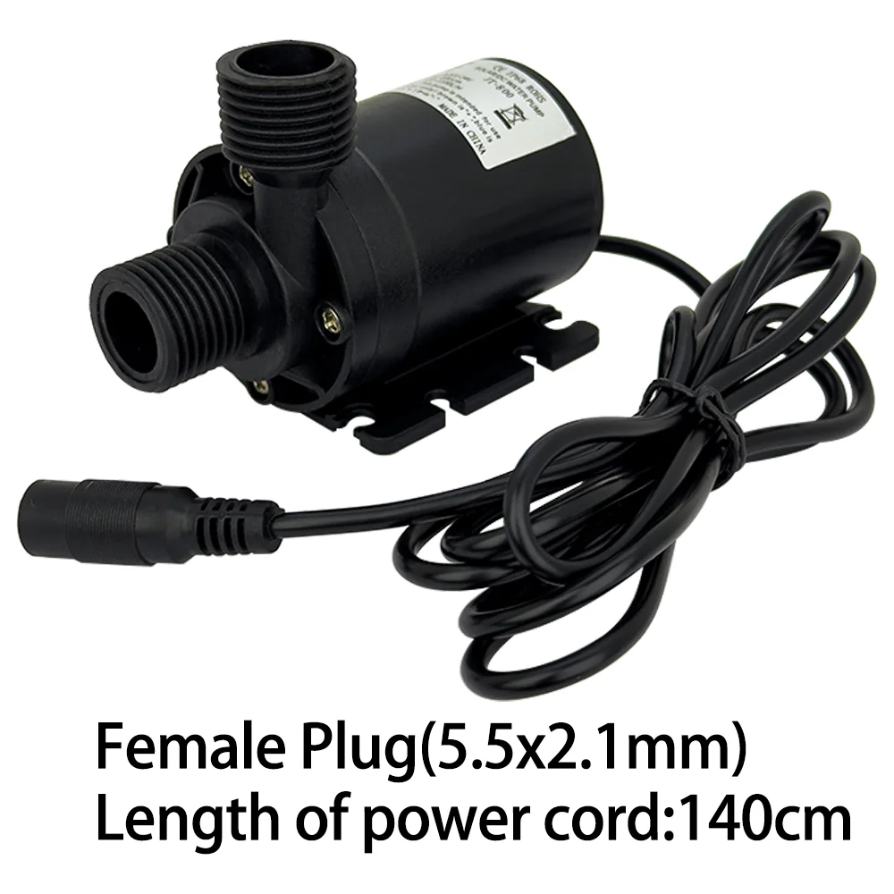 Wasserpumpe mit bürstenlosem Motor, DC6–24 V, 1100 l/h, 8 m Kopf G1/2-Zoll-Tauchpumpe, Brunnenwarmwasserbereiter, Dusch-Druckerhöhungspumpe, IP68 – Detail 3