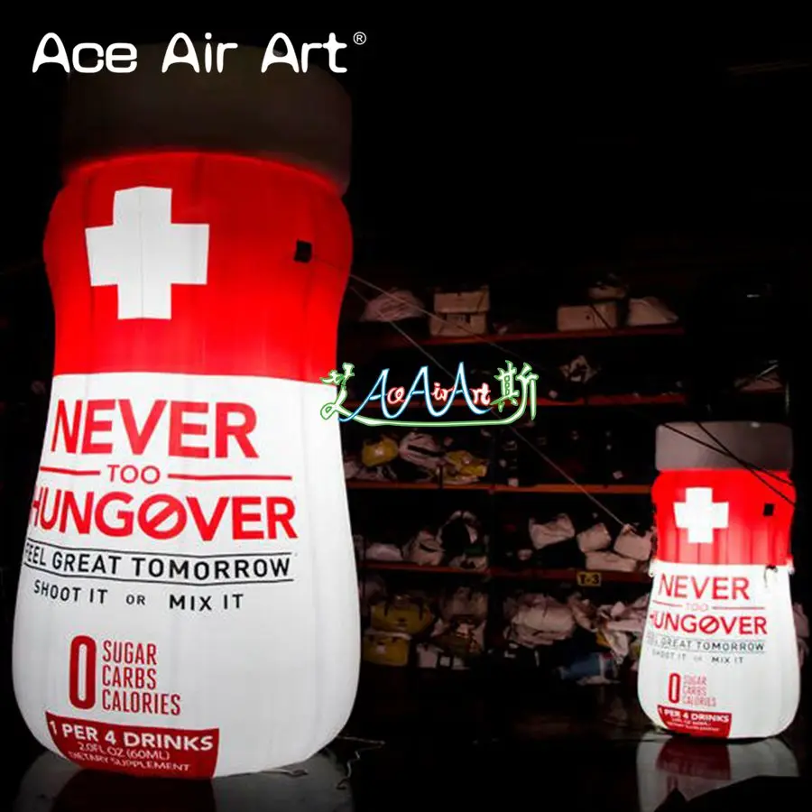 

New Style Inflatable Medicine Bottle For Trade Show/ Advertising/Decoration Made By Ace Air Art