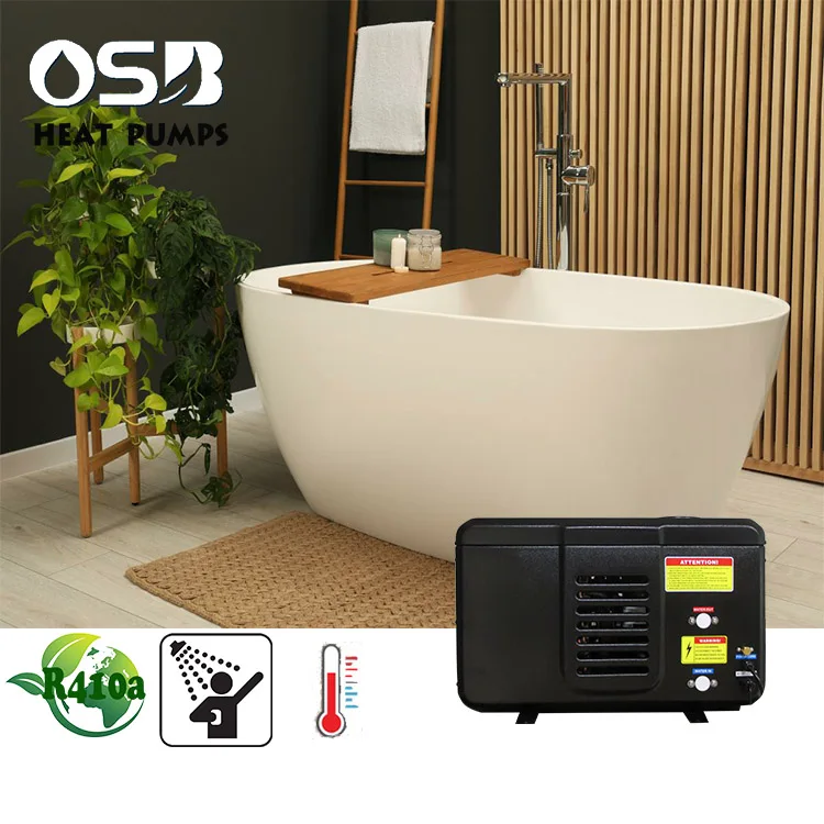 2026 Electric Tankless Water Heater for Outdoor & Garage Use App-Controlled Domestic Hot Water Heating Pump