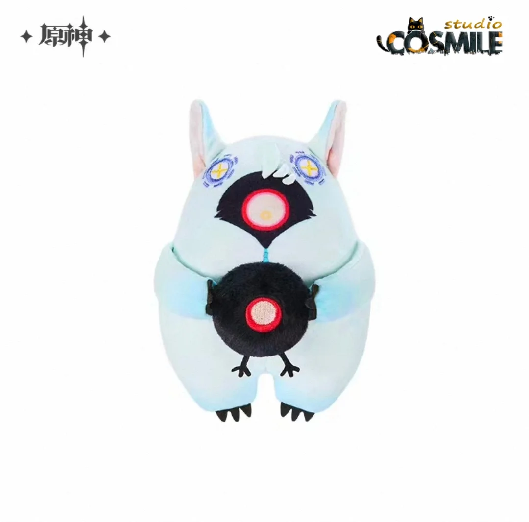 Fatui Genshin Impact Il Dottore Zandik Der Doktor Monster Plüsch 11,5 cm Puppe Nuigurumi Spielzeug Schlüsselanhänger Rucksackanhänger